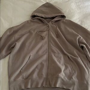 Brandy Melville (John Galt) Oversized Christy Hoodie Zipup